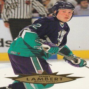 Denny Lambert - 1995 Fleer Corp Hockey Card